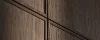 Detailaufnahme einer Holzwand mit geometrischem Muster, NolteNeo Design.