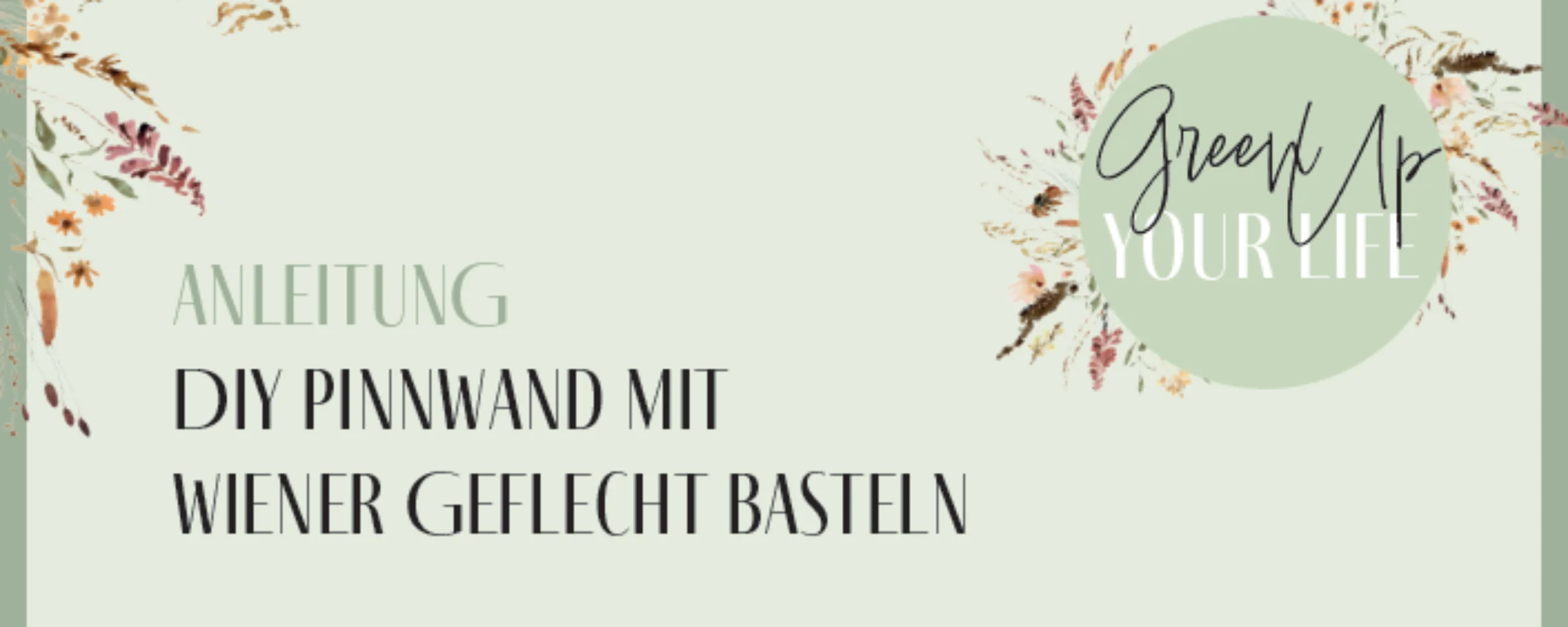 Eine Anleitung zeigt, wie man eine DIY Pinnwand mit Wiener Geflecht bastelt. Nolte Küchen.