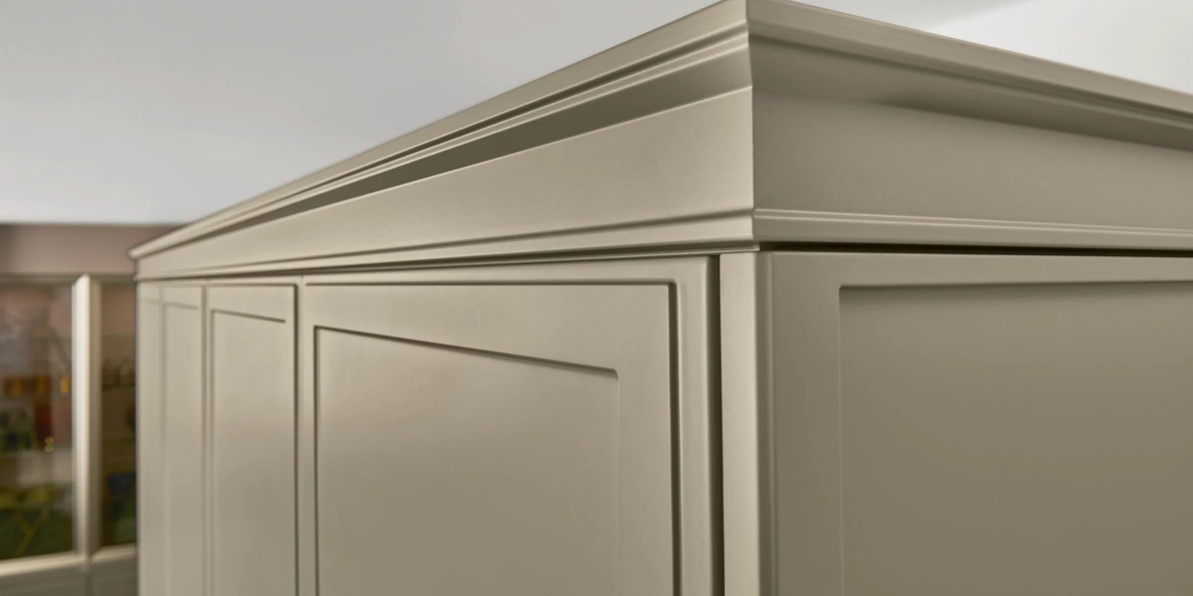 Ein stilvoller Schrank mit klaren Linien, Teil der Nolte Küchen Kollektion.